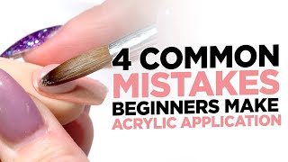 4 Common Mistakes Beginners Make with Acrylic Application screenshot 3