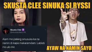 Skusta Clee tinakwil si Ryssi!!!Ayaw na namin sayo!