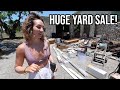 MASSIVE LIQUIDATION YARD SALE! We Really Sold All Of That?!