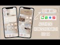 *Aesthetic af* HOW TO costumize iOS 14 Iphone Homescreen!