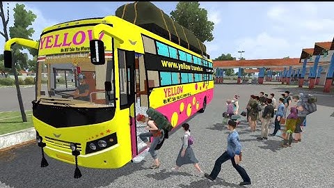 VEERA V6 SLEEPER BUS MOD BUS SIMULATOR GAME PLAY VIDEO #simulation #games #video