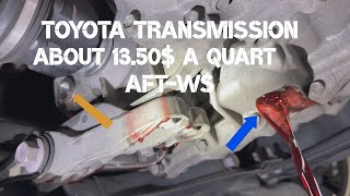 2020 Toyota Corolla Hybrid Transmission Fluid Full Service E-CVT