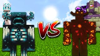 Most Dangers Mobs vs Warden Minecraft Battle