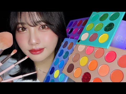 【ASMR】アイドルのあなたにステージメイクアップ🎙💋(地声)｜Makeup Roleplay