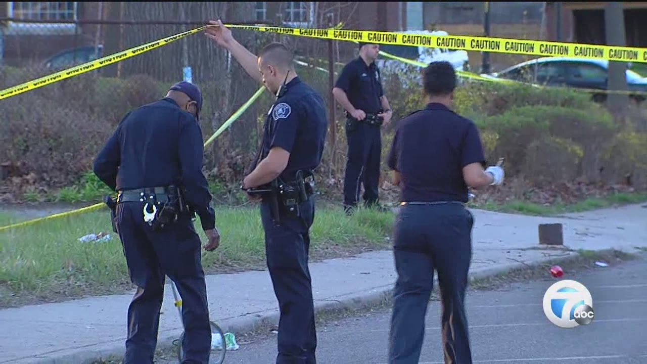 5 shot, 1 killed last night in Detroit YouTube