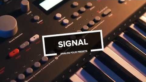 Signal // Elektron Analog Four Presets (Audiotent)