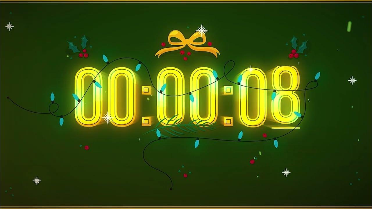 10 second new year countdown 4k greenscreenguru celebration video