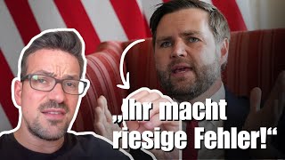 JD Vance: &quot;Deutschland bringt sich gerade selbst um!&quot;