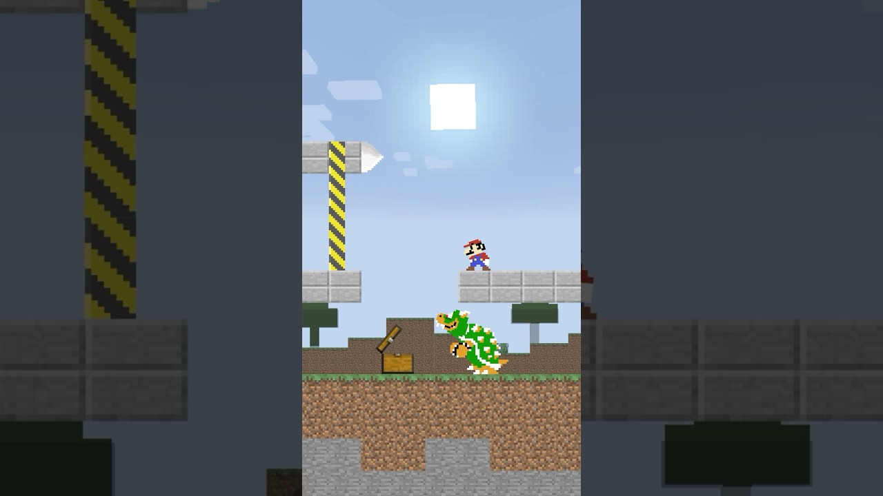 Bowser must lose her crown to cross the bridge! 🥹 