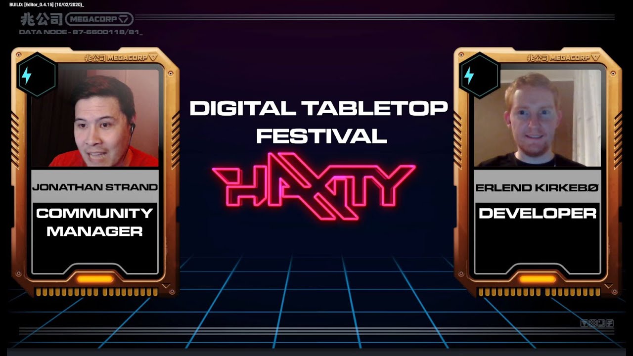 Steam Digital Tabletop Fest Haxity Developer Livestream
