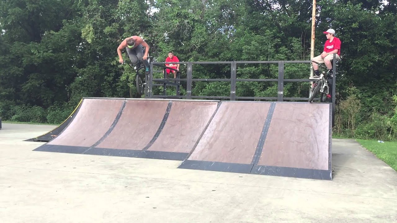 @Brant_Moore - Wooster Skate Park - Front Brake Session With Ryan Long