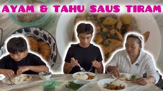 Download Lagu MASAK AYAM SAUS TIRAM BIKIN ANAK2 TAMBAH TERUS😋 MP3