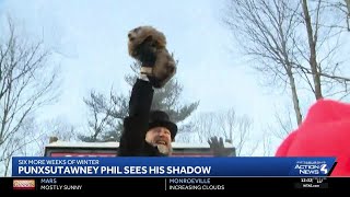 Groundhog Day 2026: Punxsutawney Phil sees his shadow in Pennsylvania