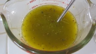 Citrus Garlic Oregano Dressing (How To)