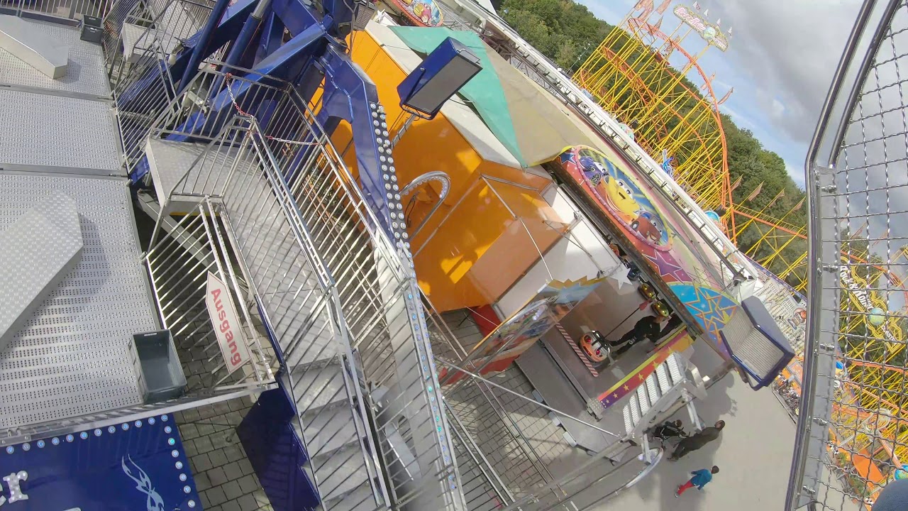 Kirmes Fahrgeschäft The King Volksfest Ingolstadt 2019 Onride