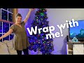 Wrap Christmas presents with me!