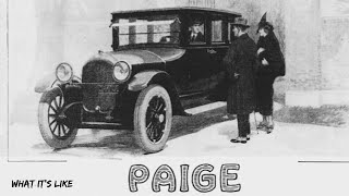1920 Paige Model 642, the most beautiful car in America!