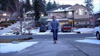 Cold and flat, First chill scooter edit of 2012. Minor tricks [MGP] [HD]