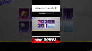 Bgmi unlucky supply Crate Opening Luck 🤯 #vinugamerz #shortsfeed #shortsfeed #viral