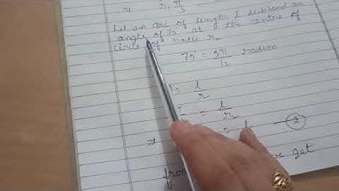 Chapter-3 Trigonometric Functions Ex-3.1 Questions-6