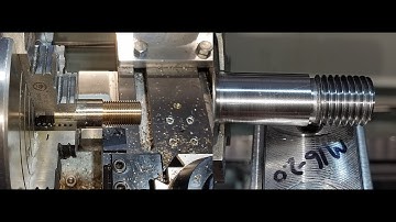 ERL 1340 Lathe Thread Cutting with a Proximity Stop System