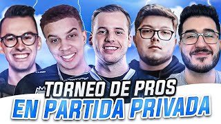 Los MEJORES JUGADORES del MUNDO de WARZONE en un TORNEO OFICIAL en una PARTIDA PRIVADA