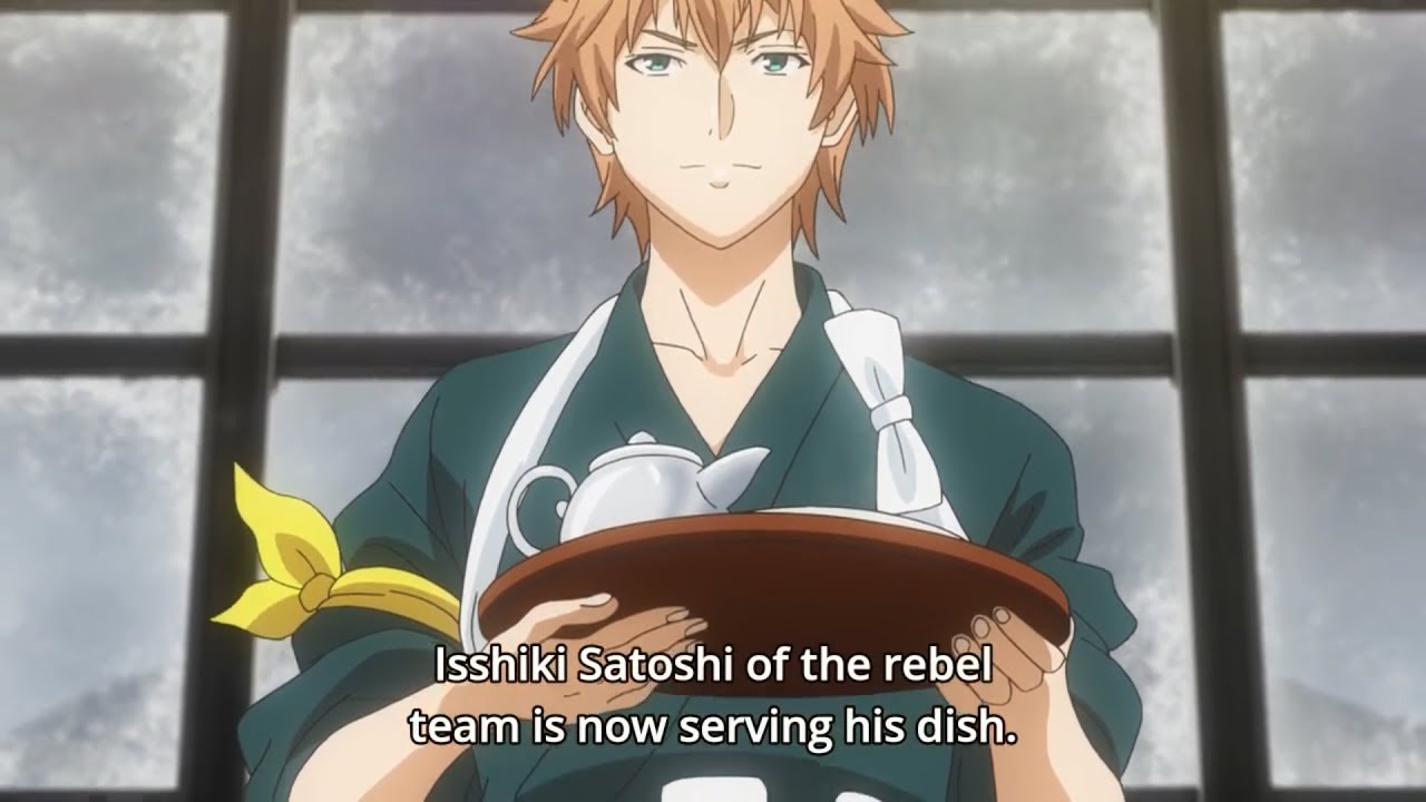 Shokugeki no soma satoshi isshiki