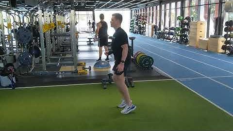 Pogo Split Squat Drops