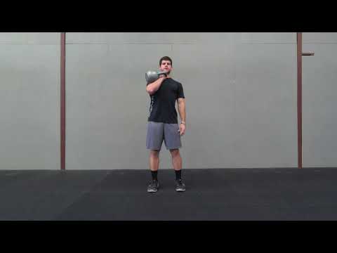 Kettlebell Front Rack Lunge