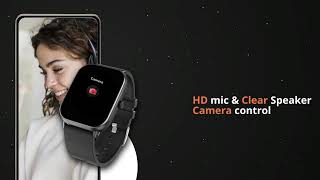 Fire-Boltt Ninja Call Pro Max Bluetooth Calling Smart Watch,HD Display,Health Suite, AI Voice Assist