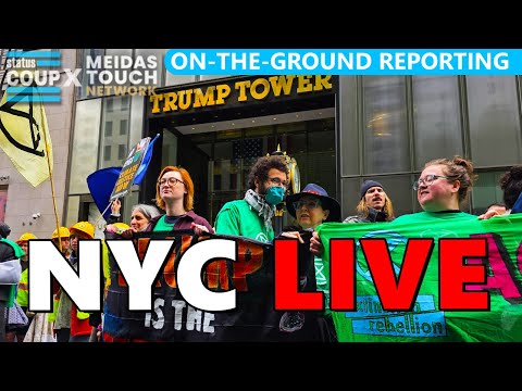 Thumbnail for BREAKING: Protesters BLOCK Road In Front of Trump Tower on Earth Day