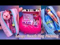Satisfying ASMR Loopy Miniature Snack Bag Packing Candy Jelly Gummy Chocolate Food Mukbang
