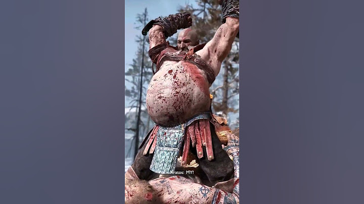 Yes, pregnant Kratos is hilarious - God of War #shorts