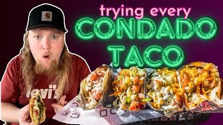 I Tried Every Taco At Condado