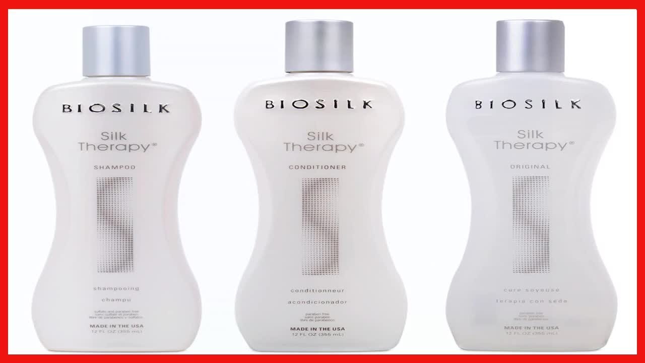 Great product -  Biosilk 3 Piece Silk Therapy Shampoo, Conditioner and Serum Kit