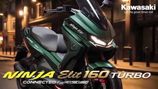 KAWASAKI LUNCURKAN SKUTIK BONGSOR BARU !! 🔥 SIAP HANCURKAN HONDA PCX 160 DAN YAMAHA NMAX 155 TURBO