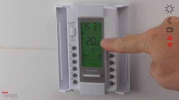 Honeywell TH115 Thermostat Setup Instructions