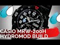 Casio Hydromod, 2D looking, Depth Dyfying (Casio MRW-200H MOD)