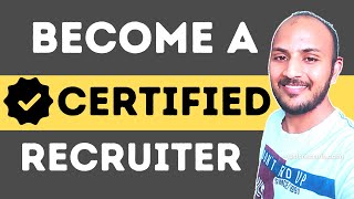 Become a Certified Recruiter | Free | Recruiter Certification | US IT Recruiter | usitrecruit