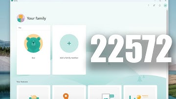 New Windows 11 Build 22572 - Clipchamp and Microsoft Family inbox apps & Fixes