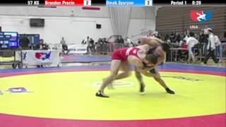Mfs 57 Kg - Brandon Precin Vs. Omak Syuryun