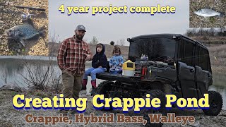Crappie Pond and Habitat | KOAM Outdoors Fishing
