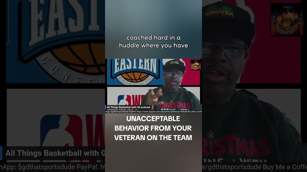 UNACCEPTABLE BEHAVIOR FROM YOUR VET... #nba #basketball #draymondgreen #goldenstatewarriors #podcast