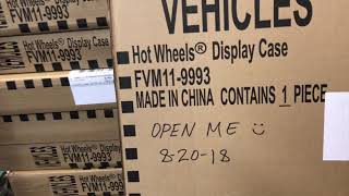 Playdays Collectibles and the new Hotwheels Display Case with the 1983 Chevy Silverado. 8.20.18