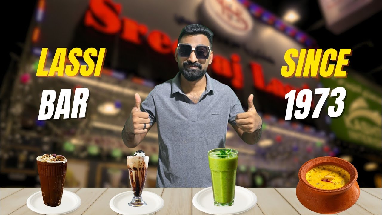 Best Lassi in Sharjah Sreeraj Lassi Bar Falooda Dubai Sharjah Street Food Malai Wali Lassi