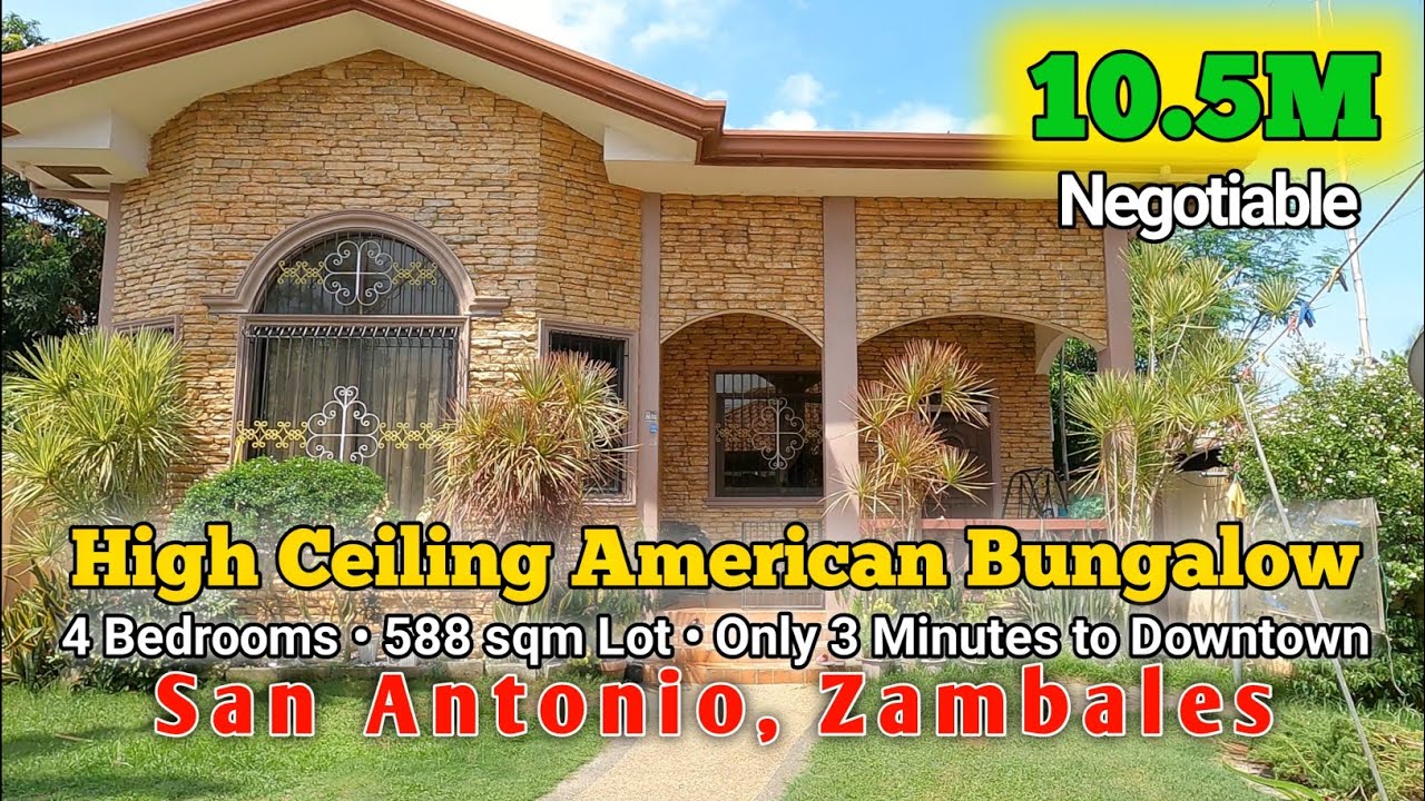 High Ceiling Bungalow | San Antonio, Zambales