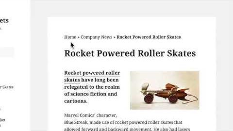 Yoast SEO - Advanced breadcrumbs