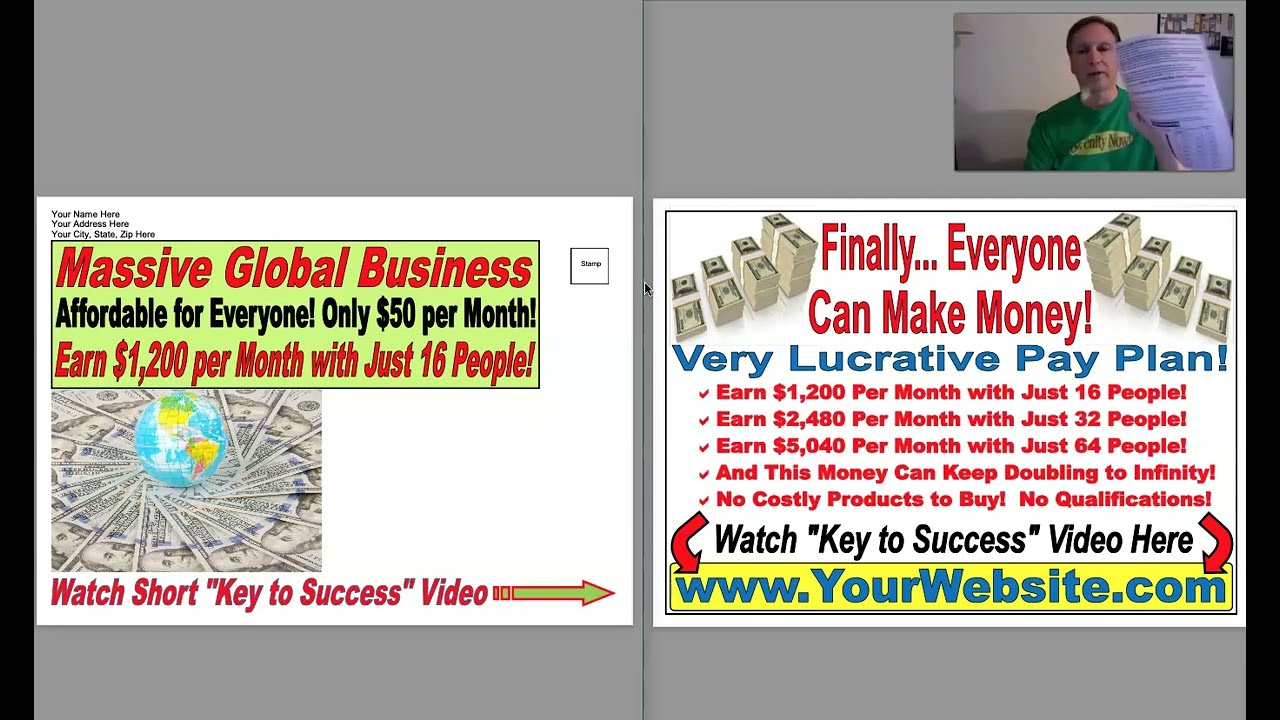 VIP TEAM BUILDER: Preview Of Our Team Postcard!