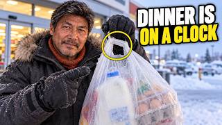 I Went Grocery Shopping at -40°C (My Food EXPLODED)