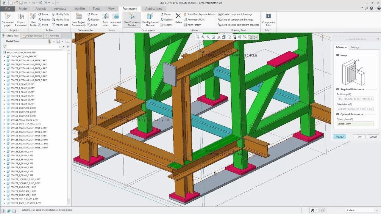 Element Definition User Interface Is Improved | Creo 5.0